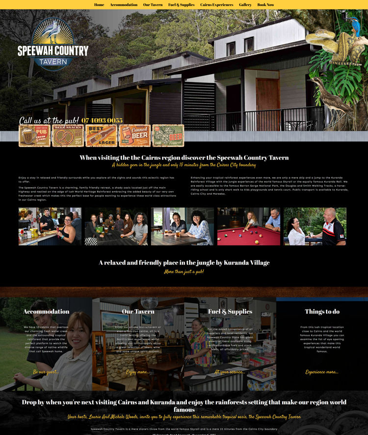 website designer townsville pub